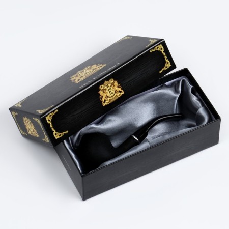 Tobacco smoking pipe "Commander", classic, L-14 cm-5