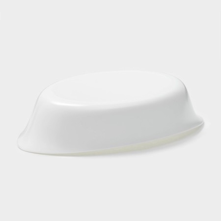 Baking form Luminarc Smart Cuisine Carine, 21 × 13 cm, oval, glass ceramics, white-2