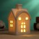 Figure with backlight "House" 6x6x10cm, 2/LR41