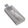 External battery Hoco J104A, 20,000 mAh, 2 Type -C, 1 USB, 1 Micro - USB, 3 A, display, gray