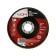Circle of petal end hood scrap, 125 x 22 mm, p24