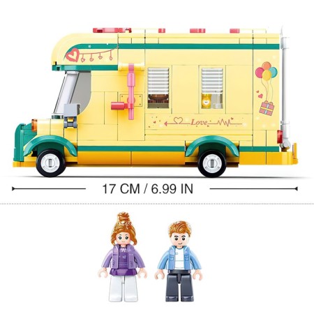 Designer Pink Dream "House on Wheels", 314 details-1