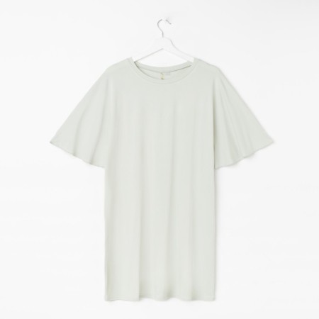 Women's dress Minaku: Mint & Chocolate Olive Color, Rr. 52-4