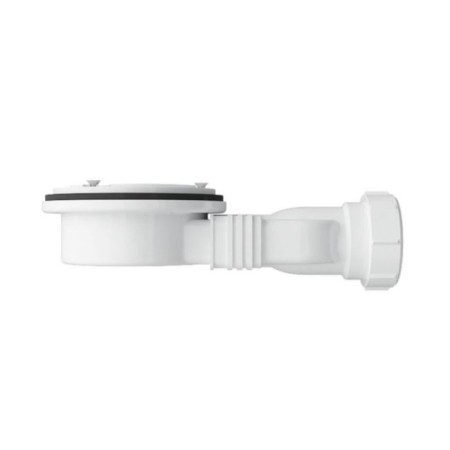 Siphon for shower pallet VST-4SQ/4SR, D = 90 mm, white-2