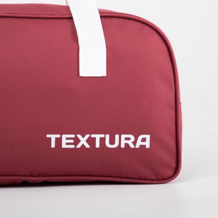 Sports bag, Textura, average size, burgundy color-2
