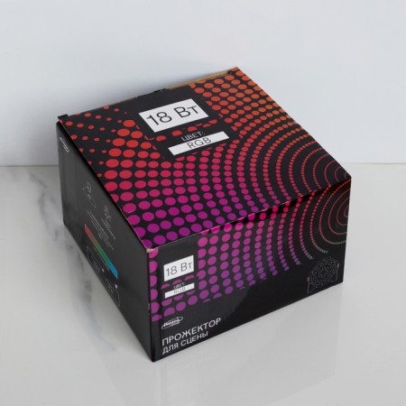 Flight for the stage of 18 W, DMX control, glow RGBW, 220 V-5
