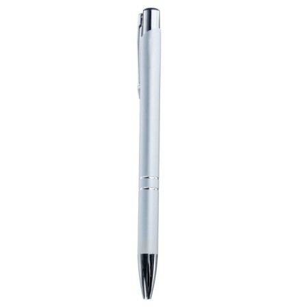 Automatic ballpoint handle "Metal", node 0.5 mm, blue rod, silver case