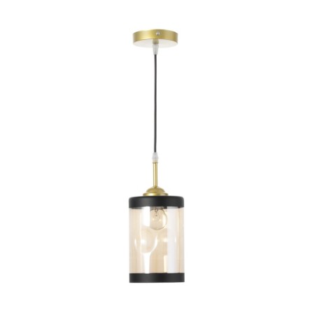 Lamp "Ellen" 1he27 40W gold 12x12x15-115 cm-3
