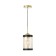 Lamp "Ellen" 1he27 40W gold 12x12x15-115 cm