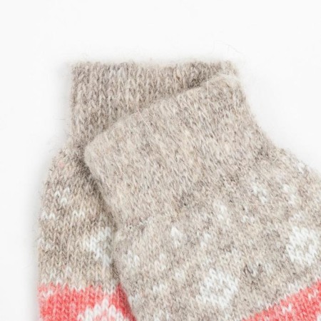 Women's socks, red color, size 25-1