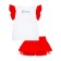 Set for the girl PlayTode: T-shirt and skirt-short, height 80 cm