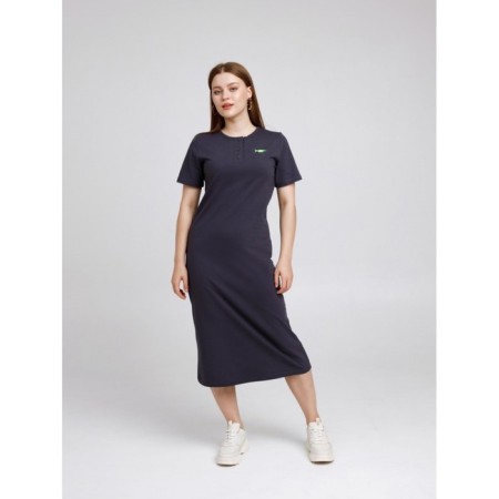 Women's dress "Fish", size 48, gray color-1