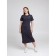 Women's dress "Fish", size 48, gray color