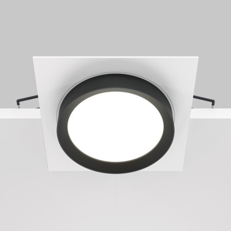 Building lamp Technical DL086-GX53-SQ-WB, 1x15W, 11x11x5.2 cm, GX53, white-black color-4