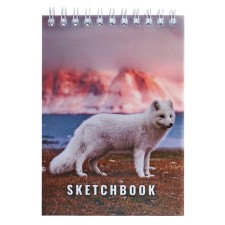 A6 sketchbook, 60 sheets on the crest on the short side of the 