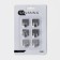 Savanna Velcro hook "Loft", 6 pcs, metal