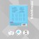 Notebook of 12 sheets in the Erichkrause "Classic", cardboard cover, blue