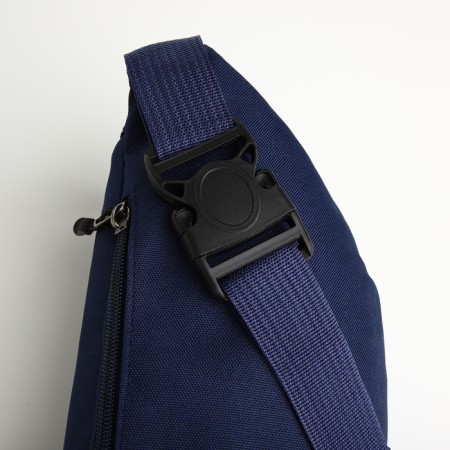 Board belt on a zipper, 2 outer pockets, blue color-4