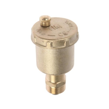 Automatic air vent is TIM BL5814, Direct, 1/2 ", with a check valve, brass