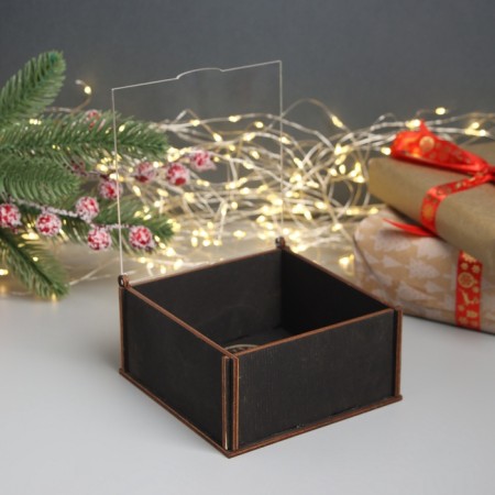 New Year's box "Cobra 2025" 6x12x12 cm-3