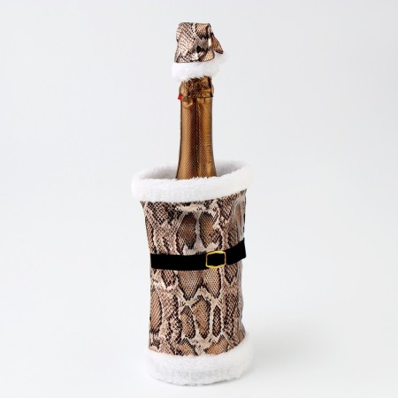 Clothing for a bottle "Snake", 18 cm, color mix-1