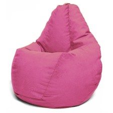 The pear-pear chair is positive Luma, size xxxl, diameter 110 cm, height 145 cm, velor, pink color