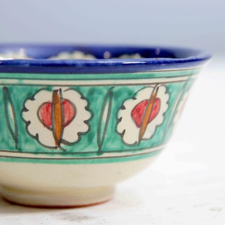 PIALA RISHTAN CIRAMICA "Patterns", 11 cm, big, mix-9