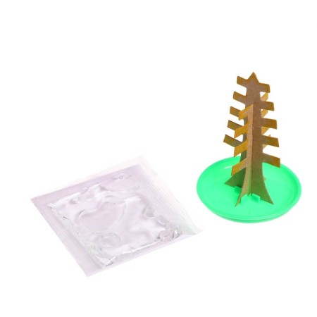 Set for growing a crystal "Magic tree" Color yellow-3