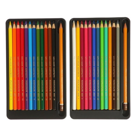 Карандаши 24 цвета Koh-I-Noor 3834 POLYCOLOR 3834, картонная упаковка, европодвес-2