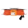 The extension cord on the frame Luazon Lighting Eco, 1 Roset, PVS 2x0.75, 6 A, 1300 W, 40M, Orange