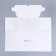 Capcake box, confectionery packaging with a window, 4 cells "Blue Flowers", 16 x 16 x 10 cm