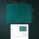 Mat for cutting, three -layer, 60 × 45 cm, a2, green color