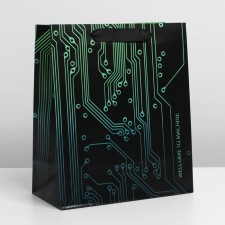 Package Gift Laminated Vertical, Packaging, 