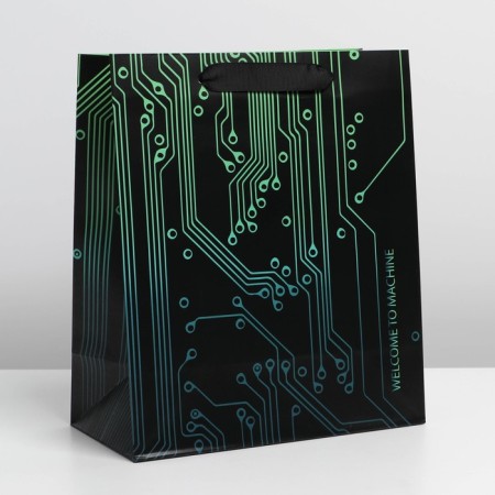 Package Gift Laminated Vertical, Packaging, "Micro", Ml 23 x 27 x 11.5 cm