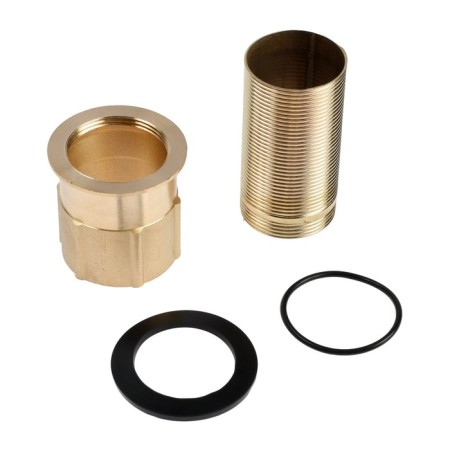 Zein Z3882 shell mixer, single -leaf, interior, height 15 cm, brass, chrome-10