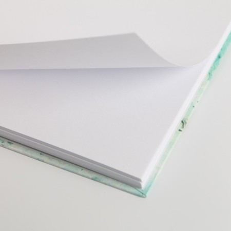 Sketchbook in a solid cover on the crest "Sketchbook of Happiness" A5, 80 l, 100 g/m-5