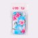 Manicure set "Flowers", 6 objects, in case, color mix