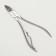 Pedicure nippers "Premium", 12.5 cm, blade length - 20 mm, silver color