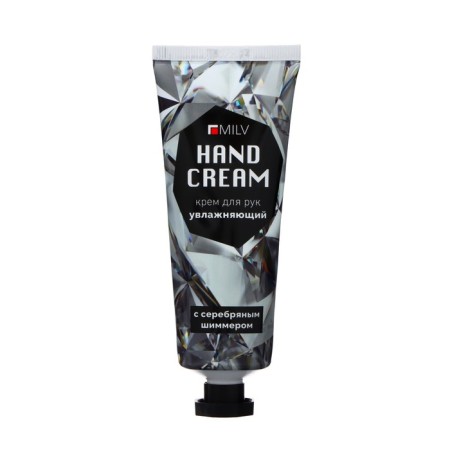 Hand cream moisturizer with the chimmer Milv Iris, Narcissus, Pachuli, 70 ml