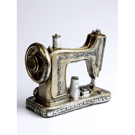 Table interior clock, “sewing machine”, on batteries, 23.5 × 10.5 × 20 cm, d-5.5 cm-2