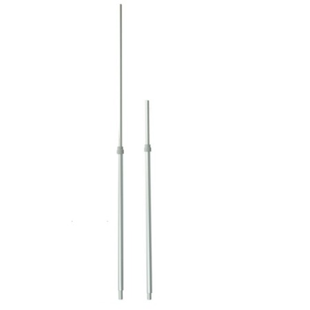 Pipe for advertising racks, telescopic 55-97 cm, d = 12 cm lower, d = 9 cm upper-1