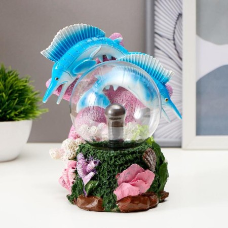 Plasma ball "Fish" 17.5x14x19 cm Risalux-1