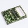 Box for 8 sweets + chocolate, with a window, "camouflage", 17.7 x 17.85 x 3.85 cm