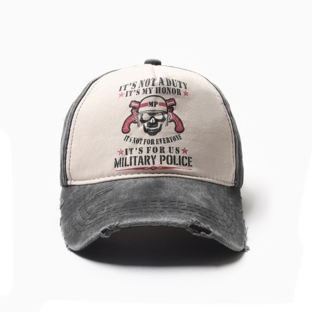 Men's cap "It’s not a duty", Black color, size 56-58-4