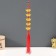 Plastic suspension, textiles "Muckains of iambic" 5 pcs 1.7x3.3x36 cm