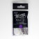 Garland "thread" 1 m dew, IP20, silver thread, 10 LED, purple glow, CR2032x2