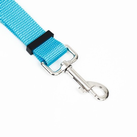 Safety belt for animals, in auto/to wood, Osh 37-50 cm, max. 77 cm, blue-2