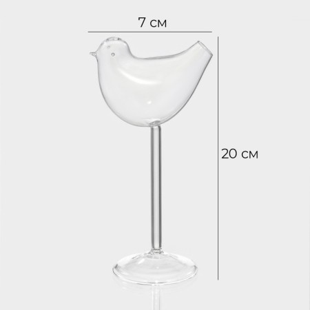 Magistro glass glass "Sinichka", 100 ml, 10.5 × 7 × 20 cm-2
