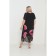 Female dress, size 52, black color