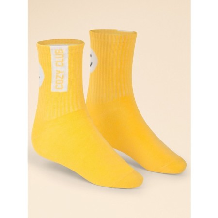 Nosk children, size 20-22, milk, yellow color, 2 pcs-1